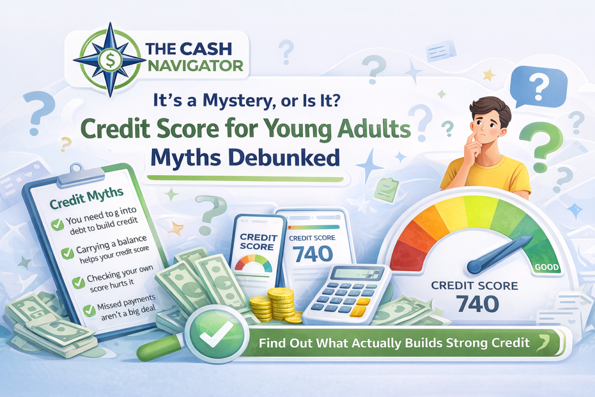 Credit Score for Young Adults — 9 Myths Debunked